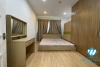 High floor apartment fully furnished new modern four bedrooms for rent E4 ciputra